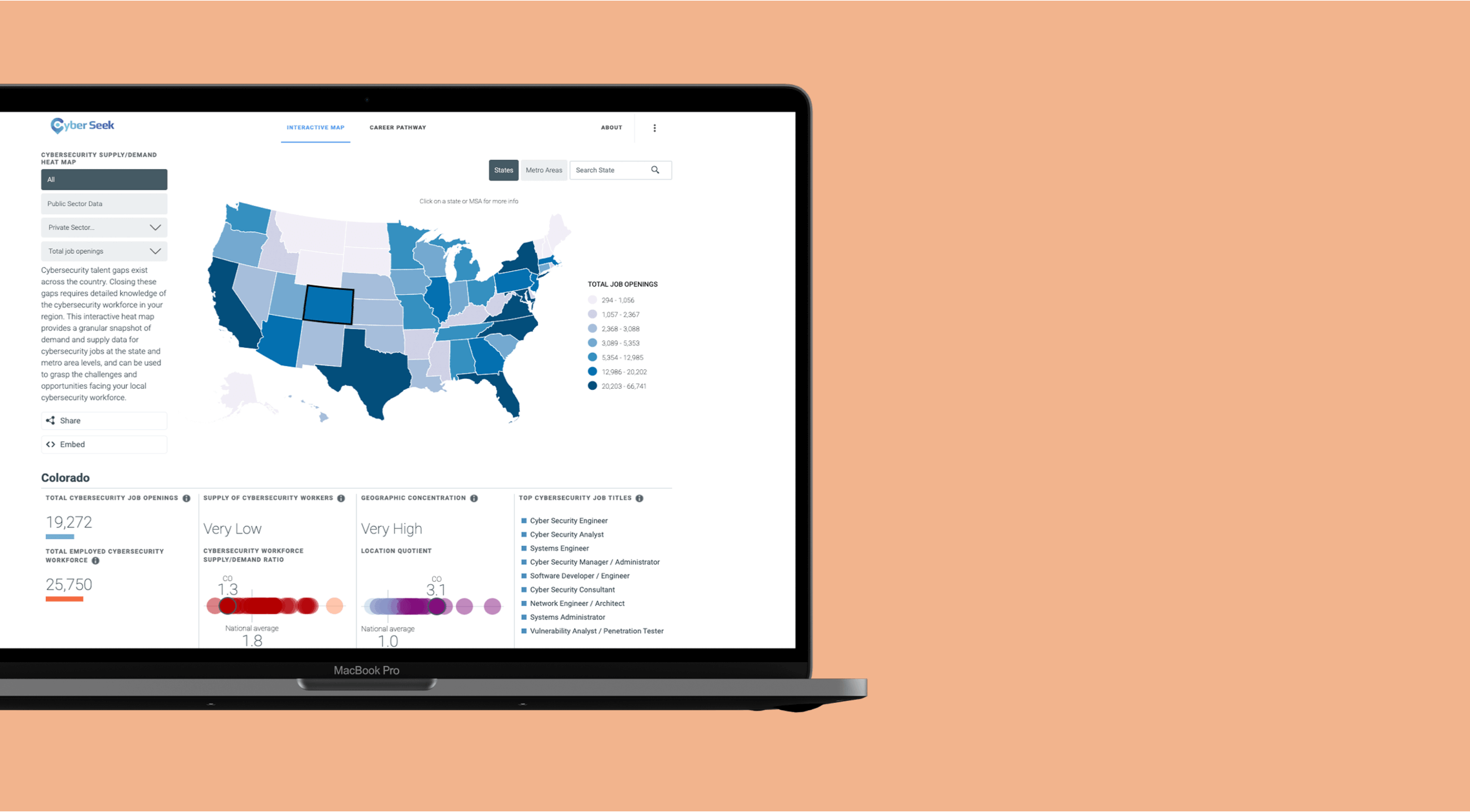 Burning Glass CyberSeek